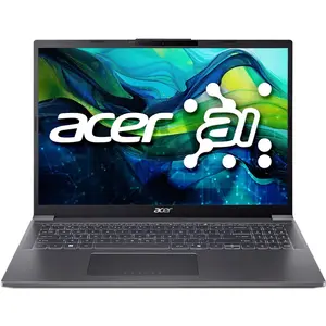 Acer Aspire 16 AI Ready Ordinateur portable | Écran IPS 16" WUXGA 1920...