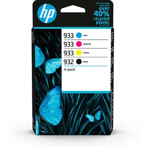 Comparateur de prix : 6ZC71AE - Pack de 4 cartouches HP 932/933 noire, cyan, magenta jaune