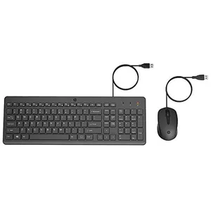 Clavier Et Souris Hp (allemand) Avec Cable 150 240j7aaabd pas cher