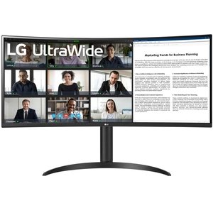 Lg Écran Incurvé 34wr55qk-b 34´´ Uwqhd Va Led 100hz pas cher