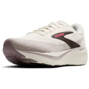 Chaussures Medium Brooks Ghost Amp beige marron femme - 39 pas cher