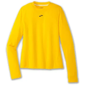 Brooks High Point Long Sleeve jaune S pas cher