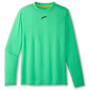 Brooks High Point Long Sleeve vert S pas cher