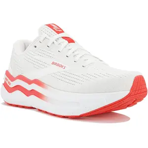 Chaussures Brooks Ghost Max 2 Medium blanc orange femme - 36.5 pas cher