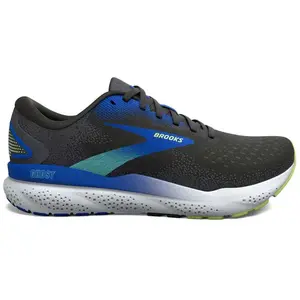 Chaussure de Course - BROOKS - Ghost 16 - Homme - Noir - Lacets - Plat pas cher