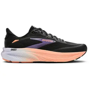 Chaussures Brooks Ghost 18 Noir Orange AW26 Femme, Taille 38 - EUR