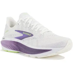 Brooks Ghost 18 Blanc/Violet Hebe/Vert Blanc/Violet Hebe/Vert 40,5 pas cher