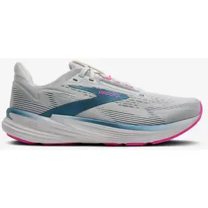 Chaussures Brooks Revel 8 Medium blanc bleu fuchsia femme - 40 pas cher