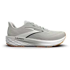 Brooks Launch 12 Chaussures homme Gris/argent 45 pas cher
