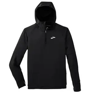 Brooks Maillot NOTCH THERMAL HOODIE 2.0 noir S pas cher