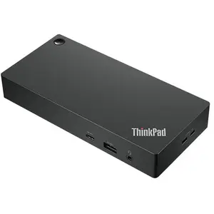 Comparateur de prix : Station d'accueil avec fil PC portable Lenovo ThinkPad 40AY0090EU Noir
