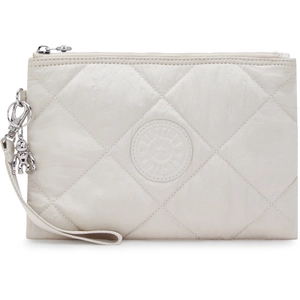 Kipling Pochette Fancy Airy Beige Quilt Grand Femme 100% Polyamide pas cher