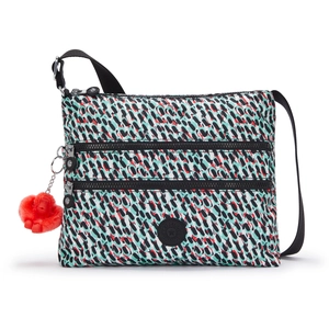 Comparateur de prix : Kipling ALVAR Sac à bandoulière de taille moyenne, Abstract Print (Blanc)