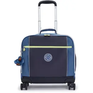 Kipling Bagage À Main New Storia Fantasy Blue Block Multicolore Grand Femme 100% Polyamide pas cher