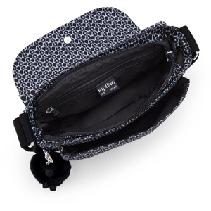 Kipling Sac Bandoulière Loreen M Signature Print Imprimé Standard Femme 100% Recycled PolyesterVendu paramazon