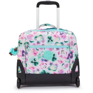 Kipling Sac À Dos Giorno Aqua Blossom Imprimé Grand Femme 100% Recycled Polyester pas cher