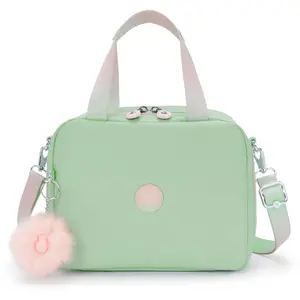 Kipling Pochette Miyo Soft Green Metallic Vert Grand Femme 100% PolyamideVendu parkipling