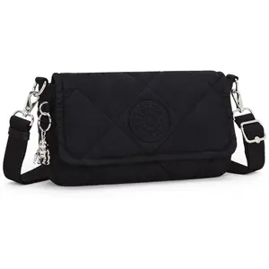 Kipling Sac D'épaule Aras Cosmic Black Quilt Noir Petit Femme 100% Polyamide pas cher