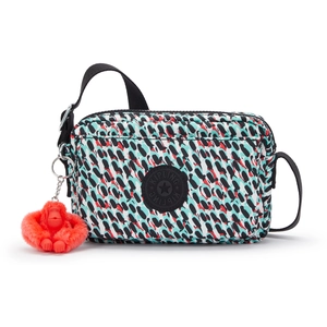 Kipling ABANU Petit sac à bandoulière, Abstract Print (Blanc) pas cher