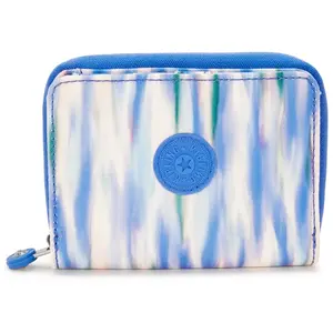 Kipling Portefeuille Money Love Diluted Blue Imprimé Standard Femme 100% Recycled PolyesterVendu parkipling