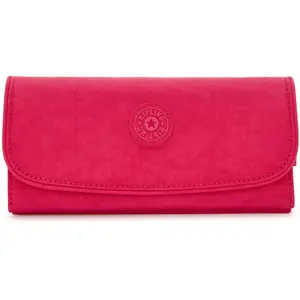 Kipling Portefeuille Money Land Confetti Pink Rose Grand Femme 56% Recycled Polyamide, 44% Polyamide pas cher