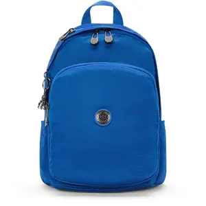 Kipling Sac À Dos Delia Satin Blue Bleu Standard Femme 72% Polyamide, 28% Recycled Polyamide pas cher