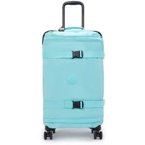 Kipling SPONTANEOUS M Bagage à roulettes de taille moyenne, Upright, Deepest Aqua (Bleu)