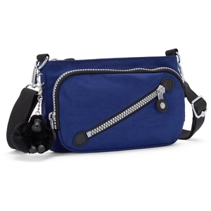Kipling Sac D'épaule New Milos Rapid Navy Bleu Petit Femme 56% Recycled Polyamide, 44% PolyamideVendu parkipling