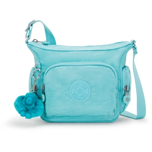 Sac bandoulière - KIPLING - GABBIE MINI - 24,5 cm - Deepest Aqua - Matière déperlante pas cher