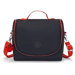 Kipling Pochette New Kichirou Iron Letter Fun Bleu Grand Femme 100% PolyamideVendu parkipling