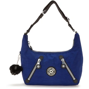Kipling Sac D'épaule Nikki Rapid Navy Bleu Petit Femme 56% Recycled Polyamide, 44% Polyamide pas cher