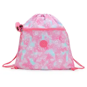Kipling SUPERTABOO Sac à dos moyen, Garden Clouds (Rose) pas cher