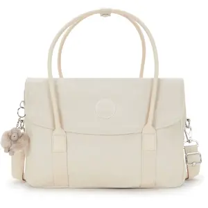 Kipling Sac Ordinateur Superworker S Beige Pearl Petit Femme 100% Polyamide pas cher