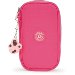 Kipling Pochette 50 Pens Happy Pink Combo Rose Standard Femme 100% PolyamideVendu parkipling