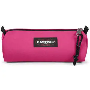 Comparateur de prix : Trousse scolaire - Eastpak - Benchmark - Rose - 100% polyester - Zippée
