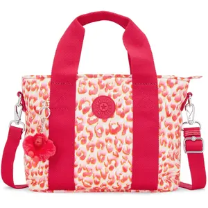 Kipling Fourre Tout Minta M Latin Cheetah Imprimé Standard Femme 100% Recycled Polyester pas cher