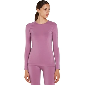 Icebreaker Sous-couche mérino 260 zoneknit col rond violet L pas cher