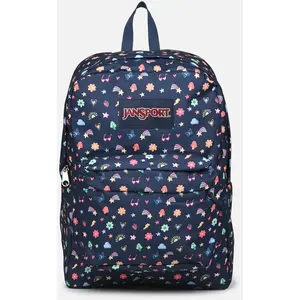 JanSport SUPERBREAK One Grand Sac à Dos, Slice of Fun (Bleu) pas cher