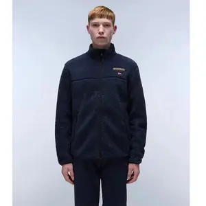Napapijri Polaire zippé T-Tynik bleu L pas cher