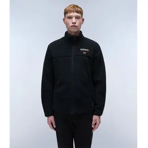 Napapijri pour des Hommes Veste Polaire Tynik, Noir, L pas cher