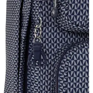 Kipling Sac À Dos Scotty Triangle Blue Imprimé Grand Femme 62% Polyest... pas cher