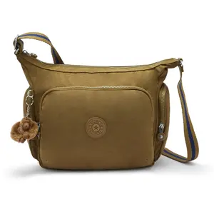 Kipling Sac Bandoulière Gabb Dry Laurel Vert Grand Femme 56% Recycled Polyamide, 44% Polyamide pas cher