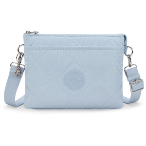 Kipling Sac Bandoulière Riri L Glowing Blue Quilt Bleu Standard Femme 63% Polyamide, 37% Polyurethane pas cher