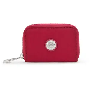 Kipling Portefeuille Cash Buddy Red Red Wine Rouge Petit Femme 100% PolyamideVendu parkipling