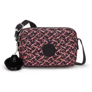Kipling ABANU, Petit Sac à bandoulière, 7.5 x 80 x 38 cm, Dancing Bouquet (Multi) pas cher