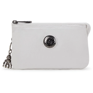 Kipling Pochette Creativity L Silver Night Argenté Grand Femme 72% Pol...Vendu parkipling