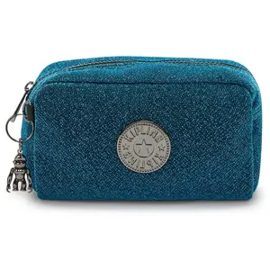 Kipling Pochette Gleam Going Out Turq Bleu Standard Femme 100% Polyest...Vendu parkipling