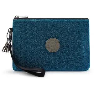 Kipling Pochette Fancy Going Out Turq Bleu Grand Femme 100% PolyesterVendu parkipling
