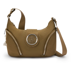 Kipling Sac Bandoulière Sera M Dry Laurel Spice Vert Standard Femme 100% Polyamide pas cher