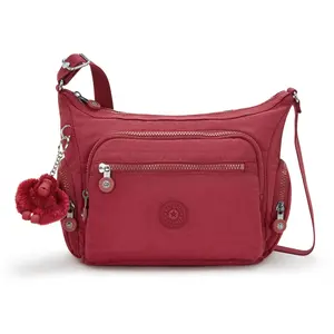Kipling Gabbie S, Petit Sac à bandoulière, 16.5 x 80 x 38 cm, Funky Red (Rouge)